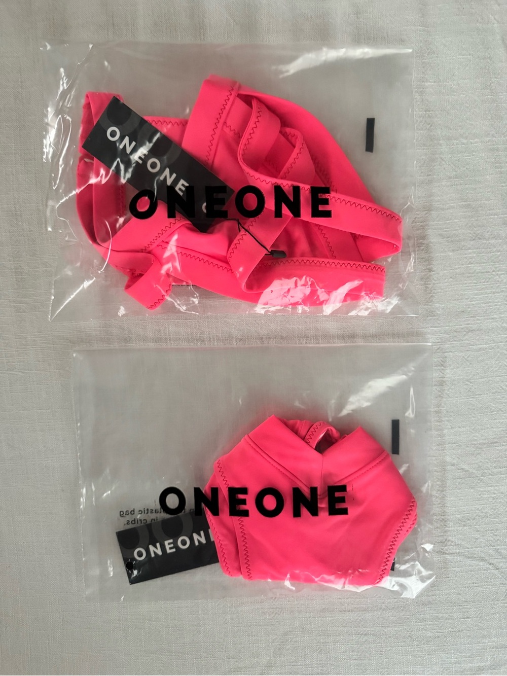 🍉 ONEONE swim watermelon color bikini - NWT - NEVER WORN - size medium 🍉 - Picture 8 of 9